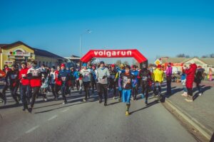 Участники пробега преодолели 10 км от Калача-на-Дону до Пятиморска