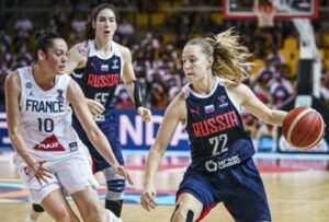 Российские баскетболистки проиграли француженкам