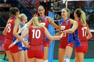 Женская сборная России по волейболу вышла в финальный раунд Гран-при