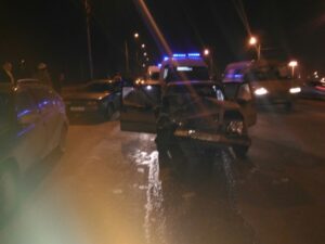 В Волгограде при столкновении двух иномарок пострадали три человека