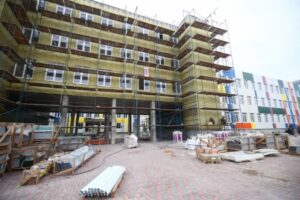 Строительство школы на 1000 мест продолжается в Волгограде