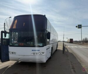 В Волгоградской области полицейские выявили автобус с перебитыми номерами кузова