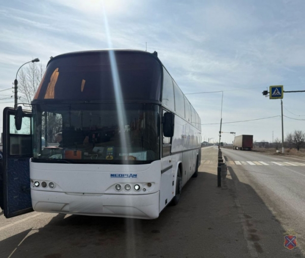 В Волгоградской области полицейские выявили автобус с перебитыми номерами кузова