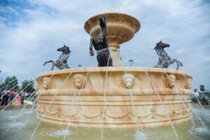 Волгоградские фонтаны закрываются на зиму