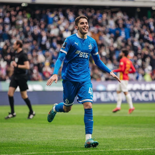 Московское «Динамо» стало первым финалистом Кубка России по футболу