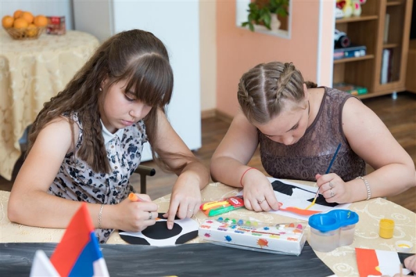 Волгоградские воспитанники детдомов побывали на матче ЧМ