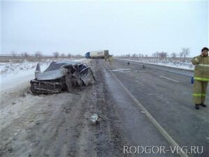 В Волгоградской области в ДТП с фурой погиб водитель «десятки»