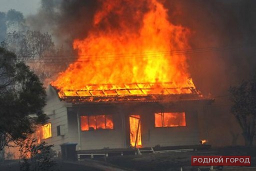 58-летний мужчина едва не сгорел на даче под Волгоградом