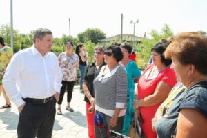 План развития Клетского района Бочаров обсудил с местными жителями