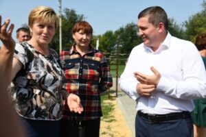 Андрей Бочаров оценил итоги благоустройства сел Даниловского района