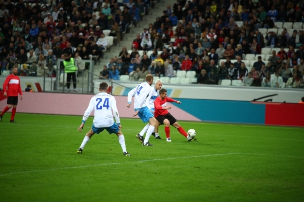В Волгограде ретроматч завершился победой московского клуба «Спартак»