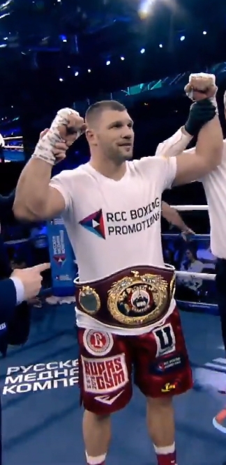 Евгений Романов – чемпион мира по боксу WBO Global