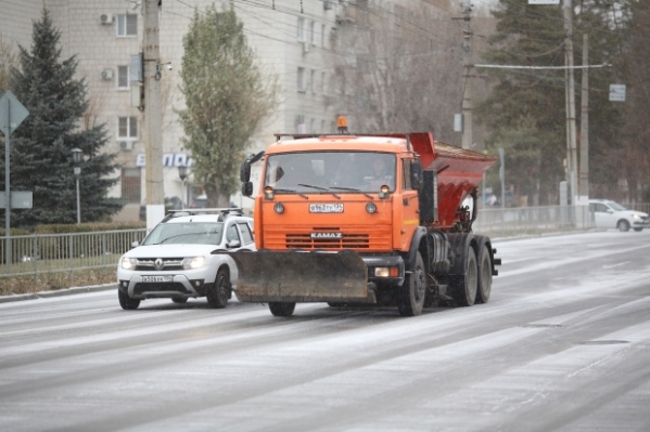 В Волгоградской области усилена работа дорожных служб
