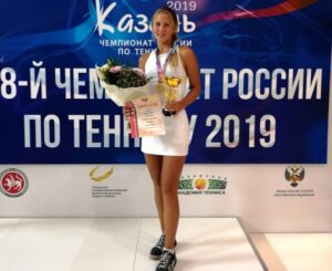 Юная волгоградка стала чемпионкой страны по теннису