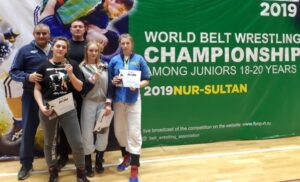 Волгоградки удачно выступили на молодежном ЧМ по борьбе на поясах