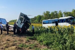 Смертельное ДТП сняли на видео в Волгоградской области