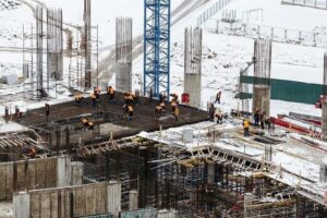 Началось возведение третьего этажа “Волгоград Арены”