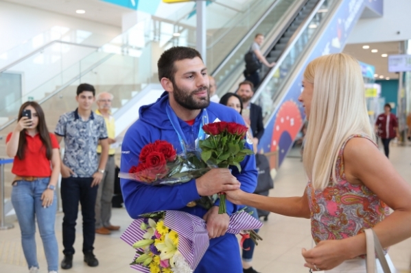Арман Адамян вернулся в родной Волгоград чемпионом Европы по дзюдо