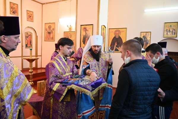 Митрополит Феодор посетил волгоградское СИЗО №1
