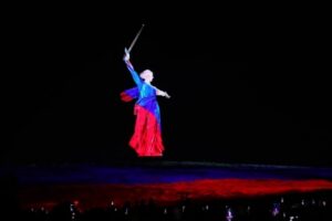 Волгоградцам 9 мая покажут масштабную инсталляцию на Мамаевом кургане