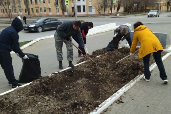 В Волгограде благоустраивают Советский район
