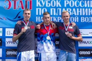Волгоградцы победили на этапе Кубка России по плаванию на открытой воде