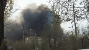 Очевидцы сообщили о взрыве автозаправки в Волгограде