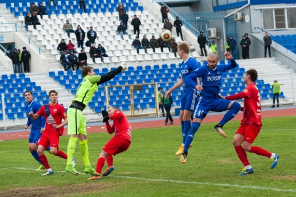 «Ротор-Волгоград» вырвал победу у лидера ФНЛ