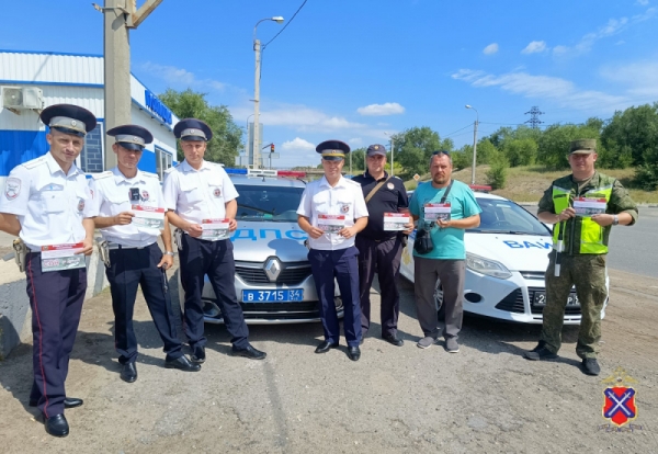 В Волгоградской области прошла акция «Причина ДТП – сон за рулем!»