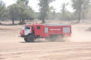 Волгоградские гвардейцы подготовились к действиям в случае пожара