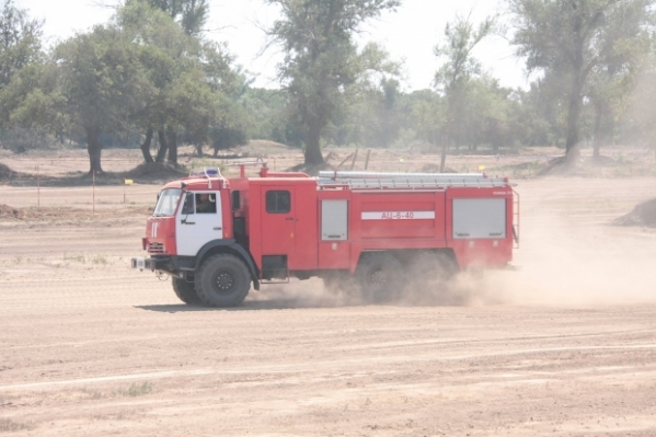 Волгоградские гвардейцы подготовились к действиям в случае пожара