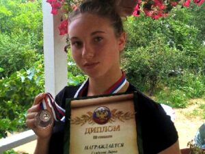 Юная волгоградская каноистка стала призером первенства России