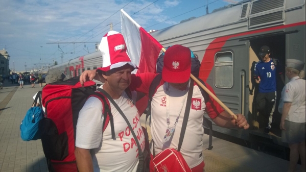 Футбольные фанаты из Польши: «Побывать в России – настоящий подарок»
