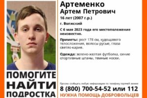 16-летний подросток пропал без вести под Волгоградом
