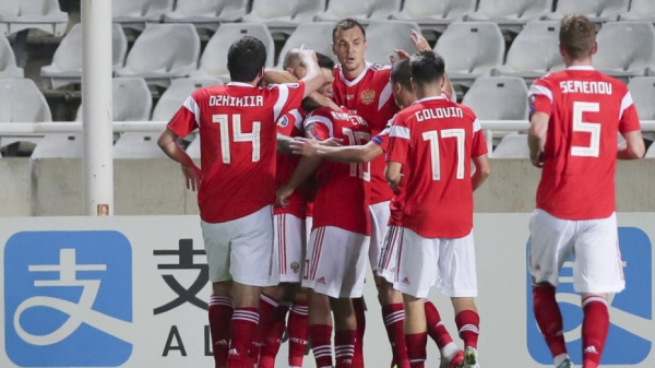 Сборная России по футболу вышла на чемпионат Европы