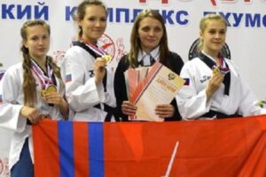 4 медали привезли волгоградские тхэквондистки с Дальнего Востока