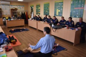 Волгоградские спасатели повышают уровень безопасности