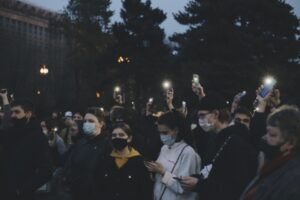 Несанкционированная акция в центре Волгограда завершилась