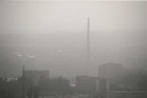 Пыльная буря обрушилась на Волгоград и область