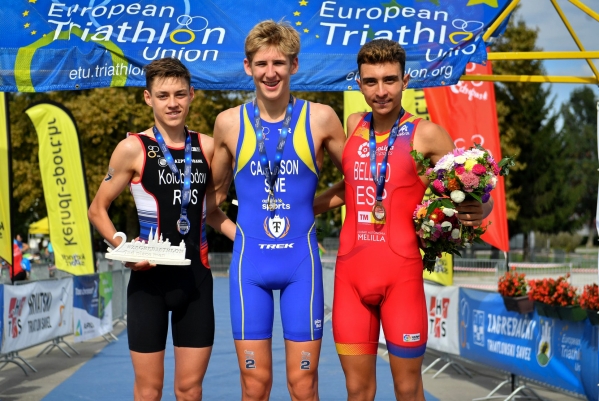 Волгоградский триатлонист стал вторым в Загребе