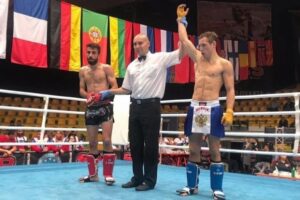 Волгоградский кикбоксер Жигайлов завоевал золото на чемпионате Европы