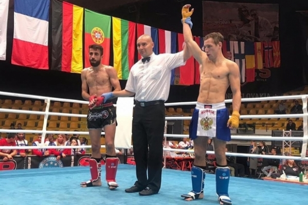 Волгоградский кикбоксер Жигайлов завоевал золото на чемпионате Европы