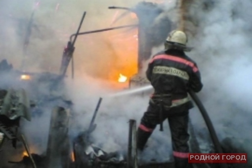 При пожаре под Волгоградом погиб 66-летний мужчина