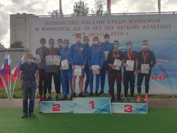 Волгоградские легкоатлеты взяли 6 медалей в Брянске