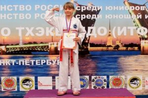 Волгоградские тхэквондисты взяли в Северной столице 7 наград