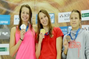 Волгоградская пловчиха сделала в Рузе золотой дубль