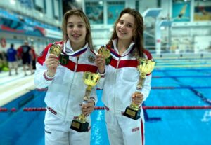 Юная волгоградка взяла три награды на Кубке страны по прыжкам в воду