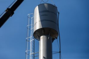 В р. п. Новониколаевском продолжается реконструкция системы водоснабжения