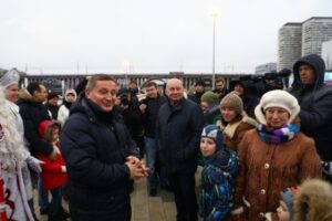 Андрей Бочаров поздравил волгоградцев с Новым годом