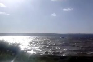 Крушение катера под Волгоградом попало на видео